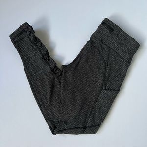 Lululemon Speed Tight IV Herringbone Ruched Leggings